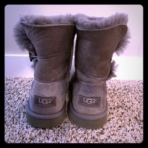 Gray Ugg boots